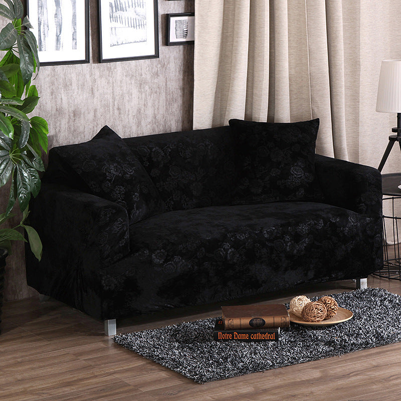 Solid color sofa cover sofa cover