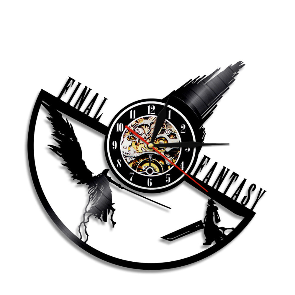 Series Record Wall Clock