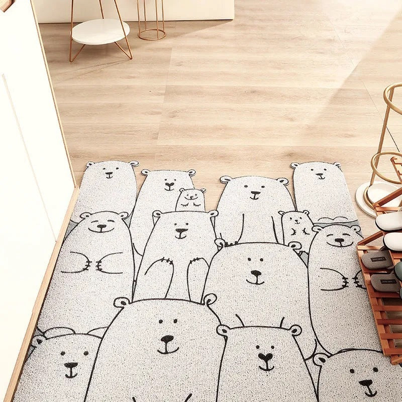 Cartoon Entrance Door Mat And Floor Mat