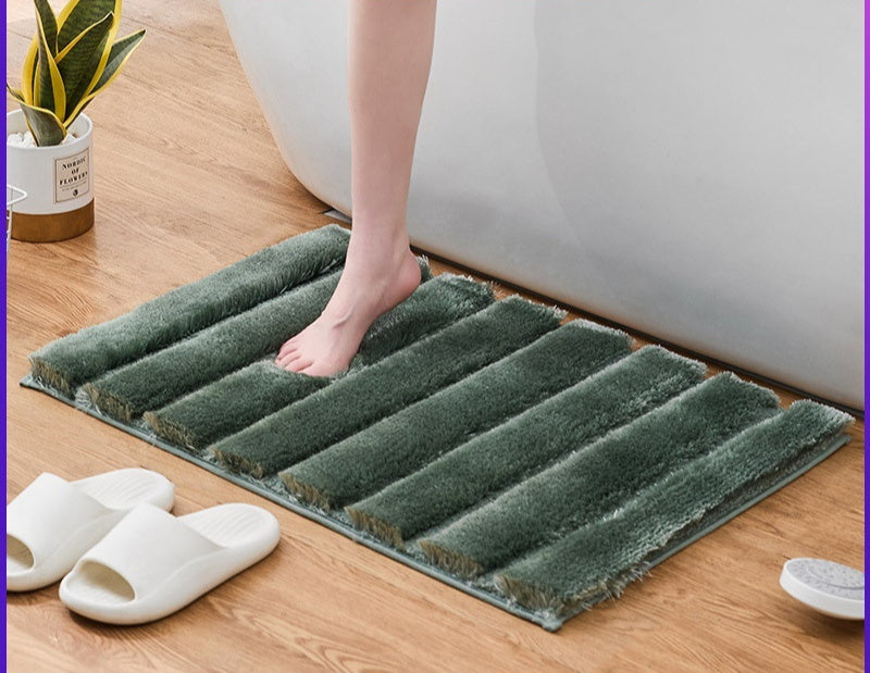 Thickened Anti Slip Floor Mat For Plush Bathroom