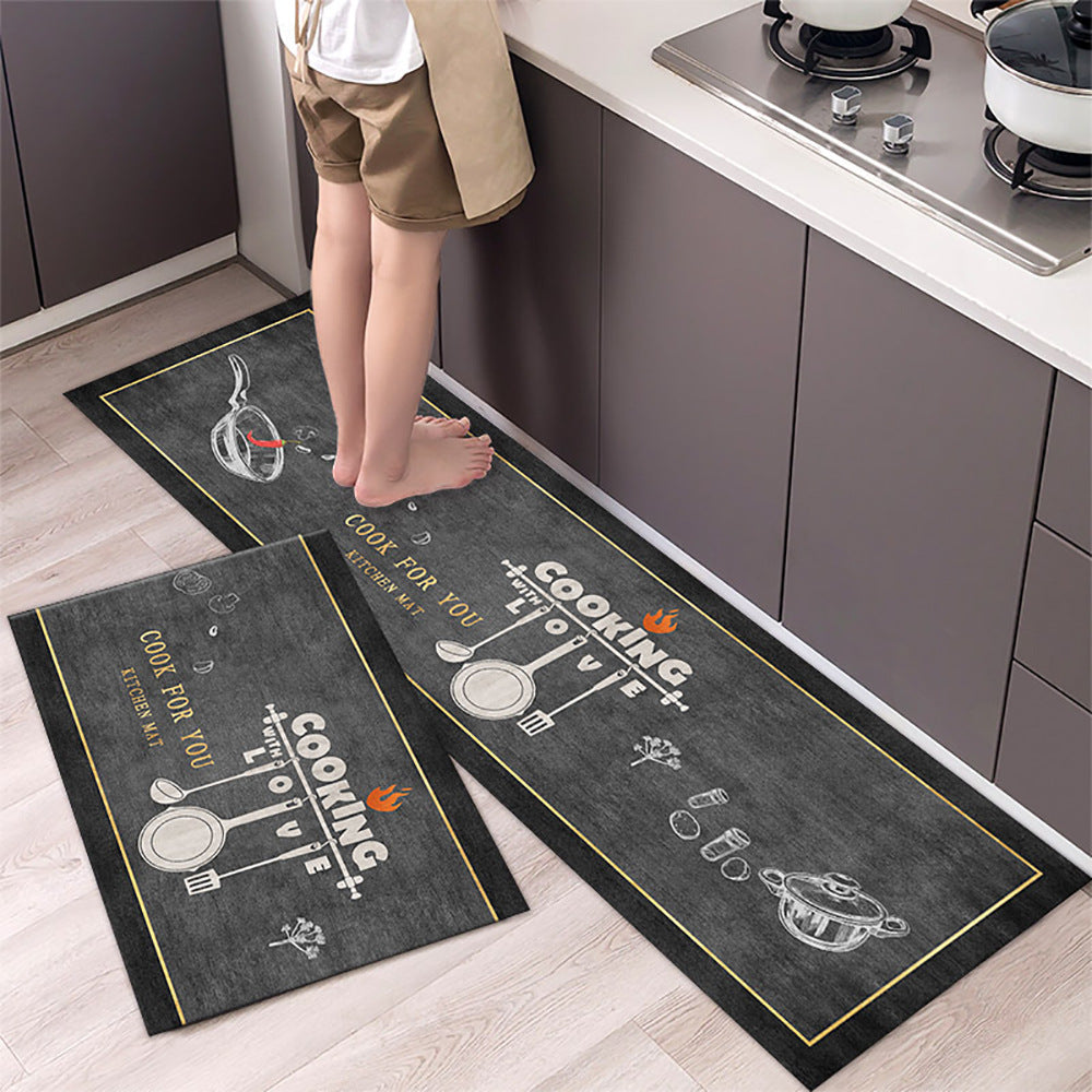 Kitchen Mat Long Floor Mat Carpet Bedside Carpet