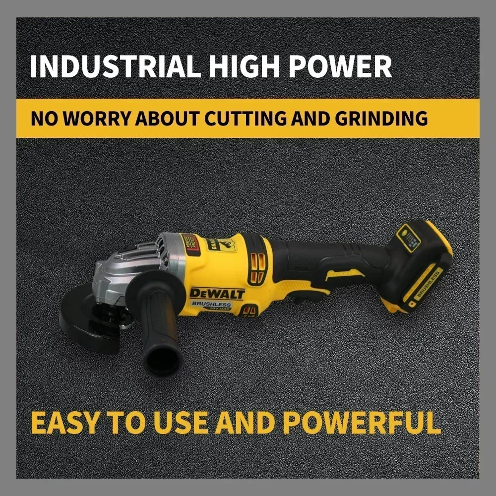 Dewalt DCG 100/125/150MM Impact Polishing Machine Cutting Machine Wireless DIY Woodworking DEWALT Electric Tool Cutting Tools