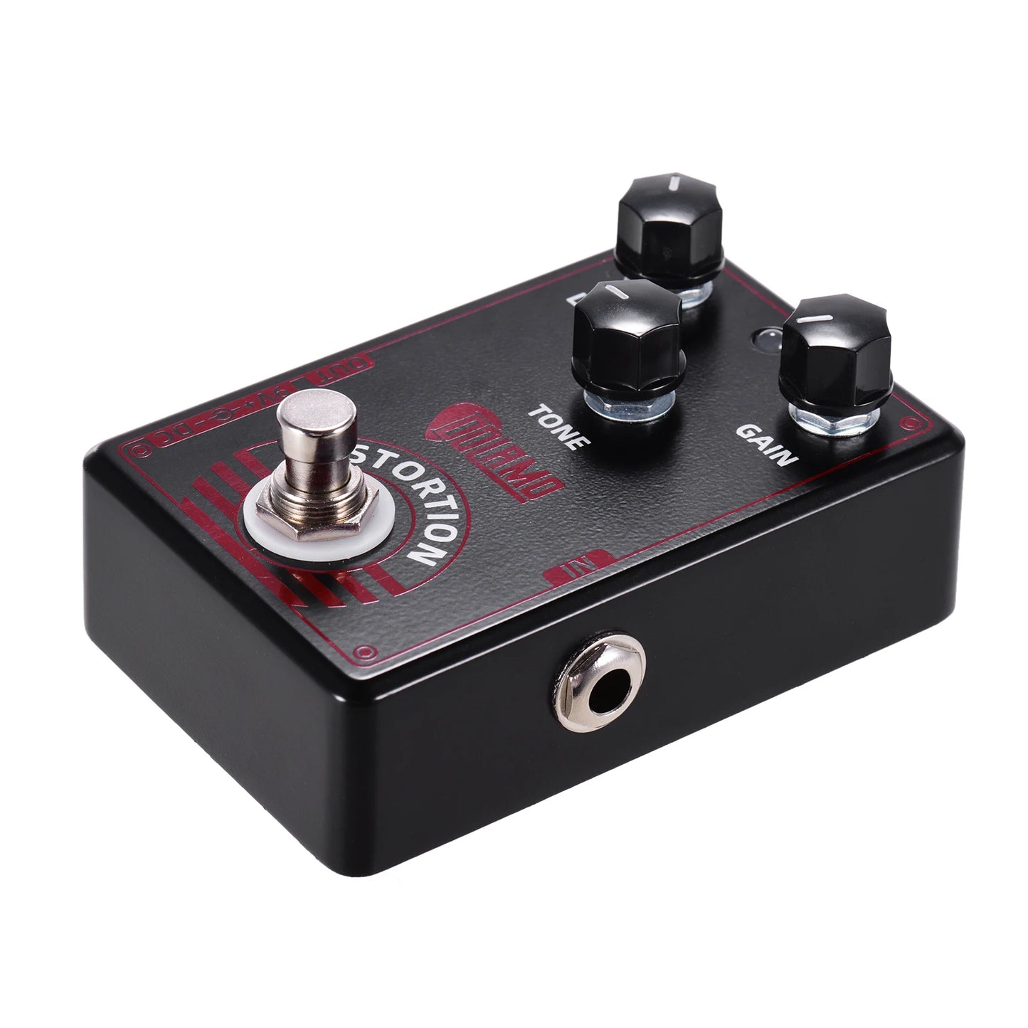 Dolamo D-4 High Gain Distortion Guitar Effect Pedal True British Style Effect Pedal with True Bypass for Electric Guitar