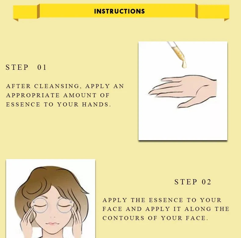 OEDO Gold liquid Moisturizing Serum Facial Plant Skin Care Anti Aging Anti Wrinkle Whitening Cream Facial Treatment Essence