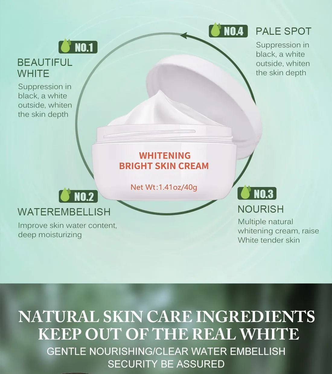Moisturiser Face Whitening Freckle Cream Remove Acne Spots Melanin Dark Spots Face Lift Firming Face Skin Care Bright Skin Cream
