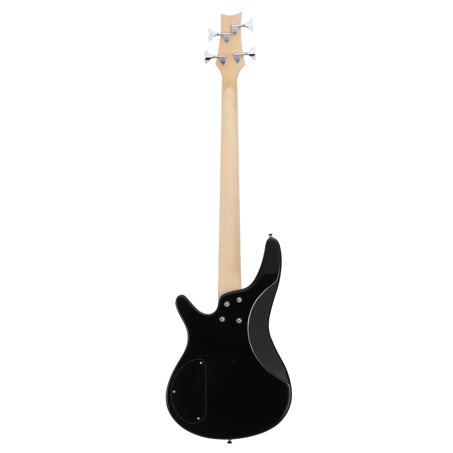 44 Inch GIB 4 String H-H Pickup Laurel Wood Fingerboard Electric Bass Guitar with Bag and other Accessories Burlywood