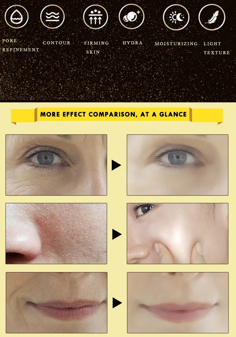 OEDO Gold liquid Moisturizing Serum Facial Plant Skin Care Anti Aging Anti Wrinkle Whitening Cream Facial Treatment Essence
