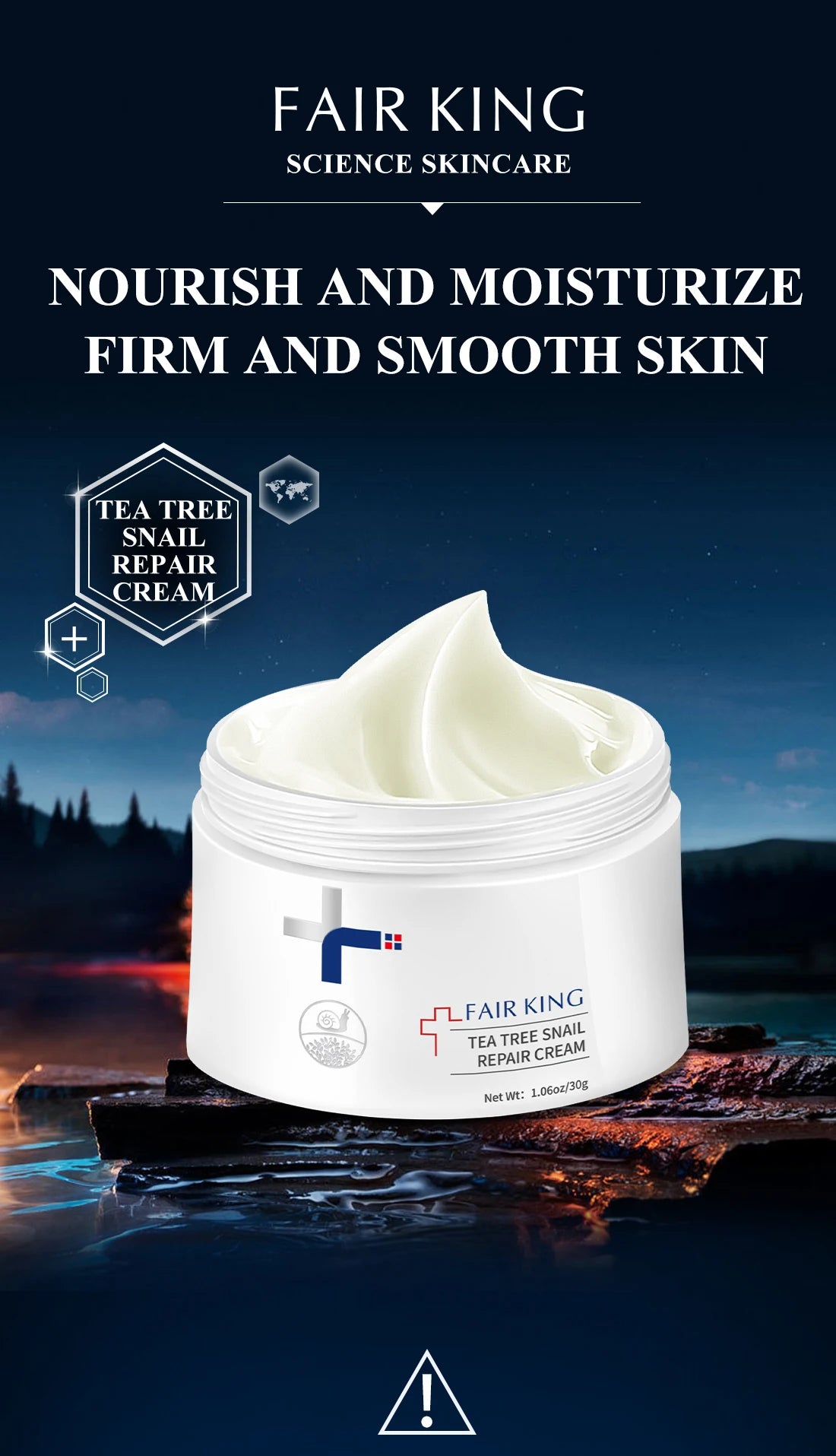Snail Face Cream Collagen Anti-Wrinkle Whitening Facial Cream Hyaluronic Acid Moisturizing Anti-aging Nourishing Serum Skin Care