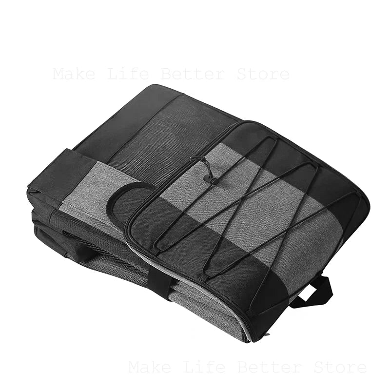 Ice Box Outdoor Thermal Cooler Box with Trolley Wheels Camping Portable Cooler Box Warm Box Refrigerator Box