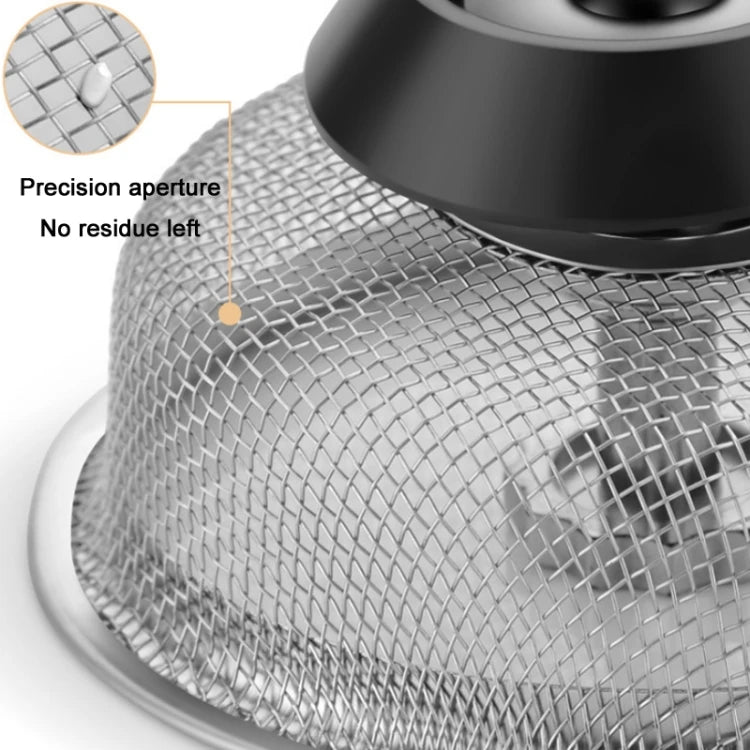Handle Strainer Plug Stainless Steel Strainer Kitchen Sink Anti Clog Food Debris Catcher Easy To Clean Durable Home Essentials