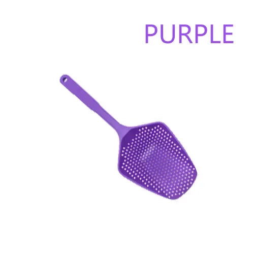 Vegetable Strainer Cooking Shovels Vegetable French Fries Strainer Scoop Nylon Spoon Large Colander Soup Filter Kitchen Tools
