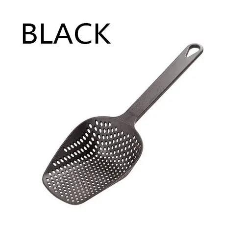 Vegetable Strainer Cooking Shovels Vegetable French Fries Strainer Scoop Nylon Spoon Large Colander Soup Filter Kitchen Tools