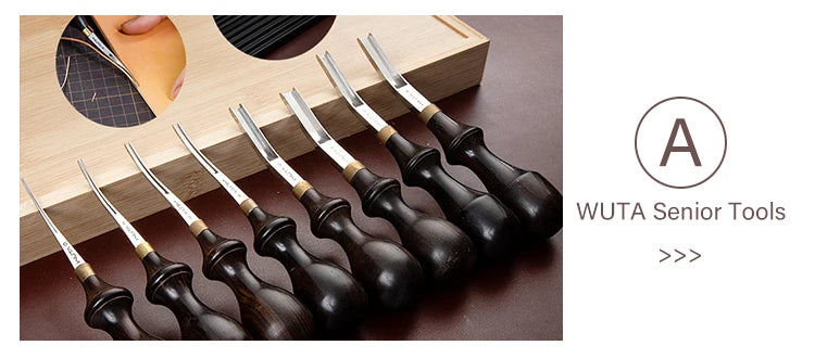 WUTA Manual Leather Skiving Machine Strip Belt Thinning Skiver Splitter Cowhide Leather Peeling Machine DIY Strap Cutting Tools