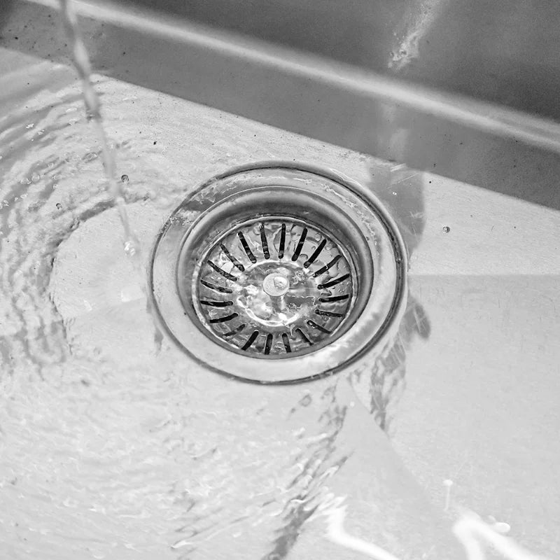 2/1Pcs Bathroom Sink Strainer Stainless Steel Pool Bathtub Drain Hair Catcher Stopper Waste Sink Filter Plug Kitchen Accessories