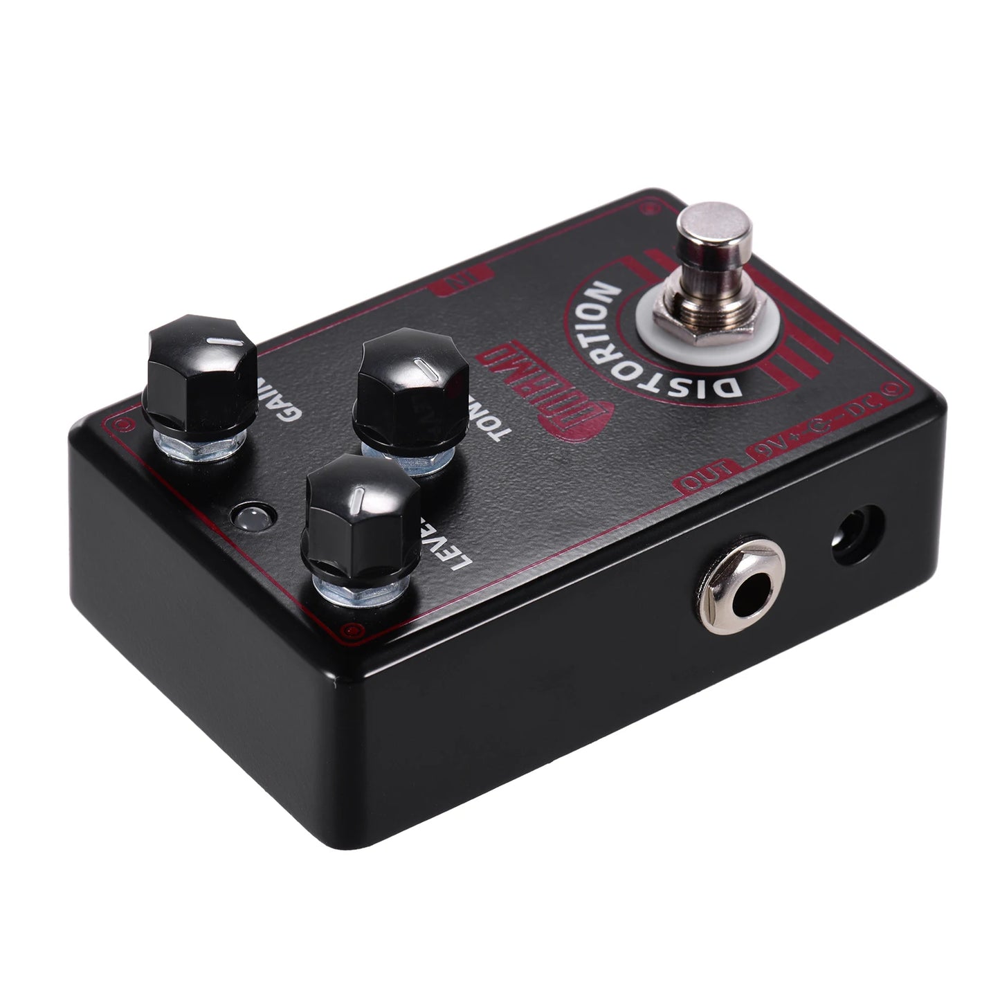 Dolamo D-4 High Gain Distortion Guitar Effect Pedal True British Style Effect Pedal with True Bypass for Electric Guitar