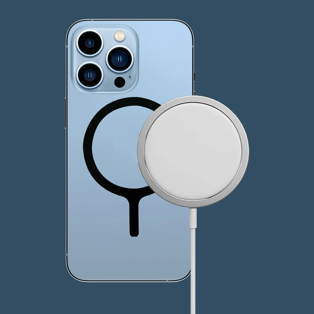 Sticker Ring for Magsafe Wireless Charging Compatible with MagSafe Sticker Mobile Phone Magnetic Wireless Charger Metal Plate