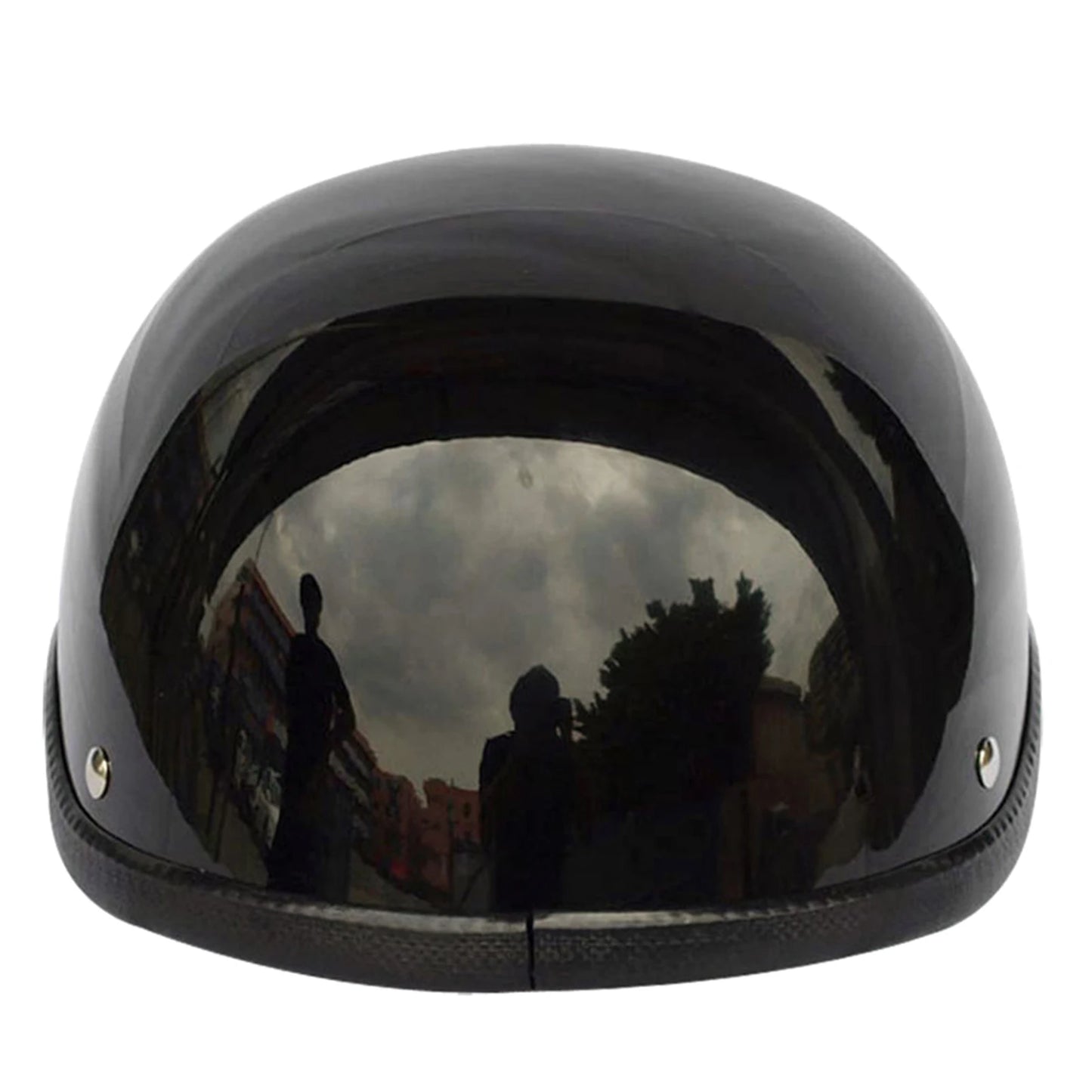 Motorcycle Helmet Open Face Helmet Half Motorcycle Half Helmet ABS+Cotton Plastic Washable Universal Helmet for Motorcyclist