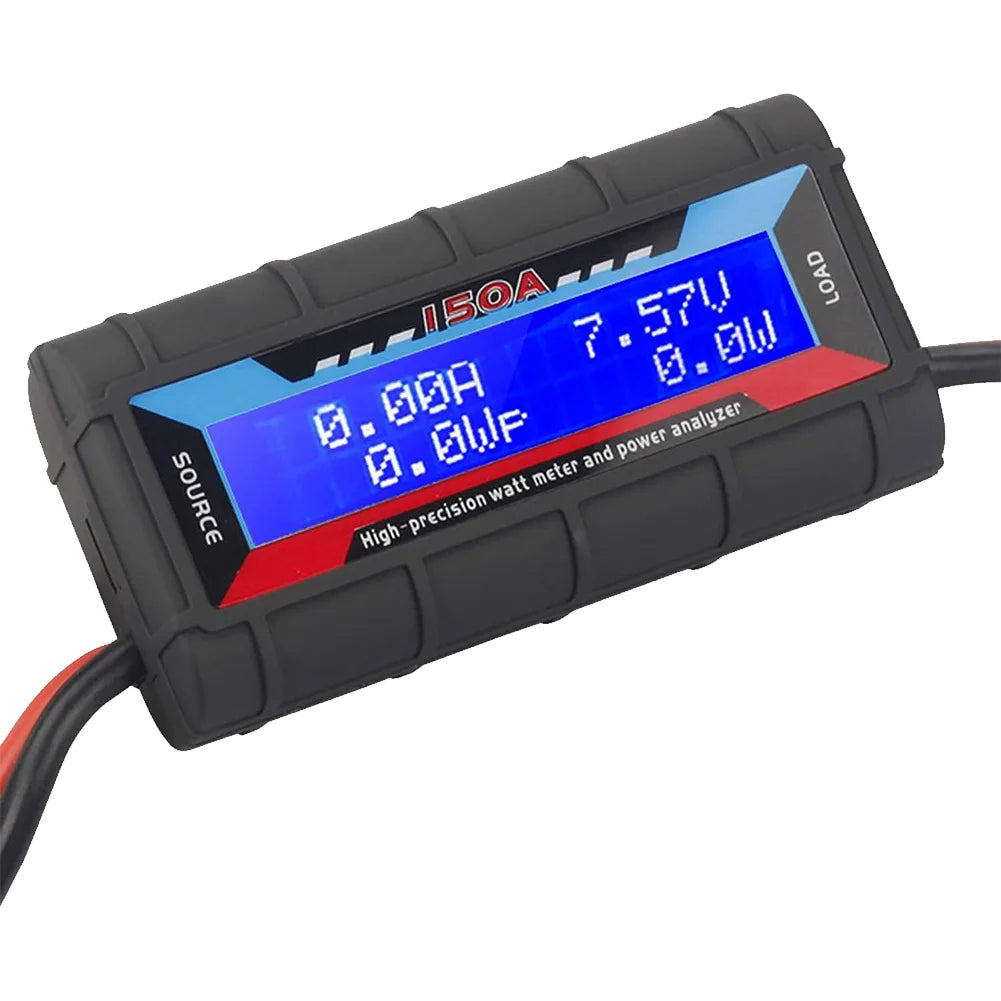 1PC 150A 0-60V High Precision Watt Meter Power Analyzer Backlight LCD Screen Digital Wattmeter Power Analyzer Voltmeter Ammeter