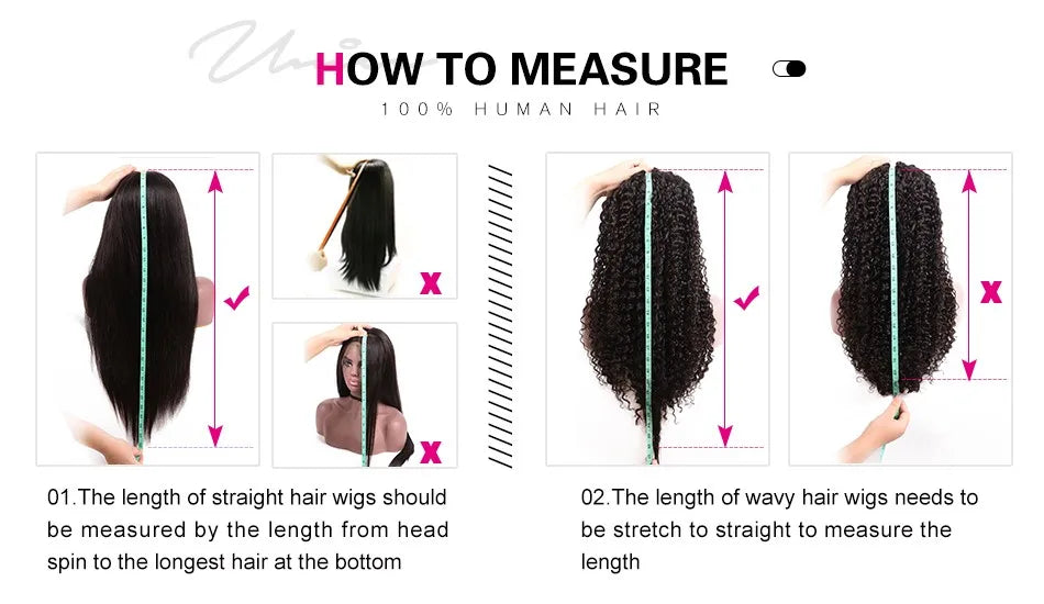 Unice Hair Jerry Curly 5x5 HD Lace Closure Wig Pre Cut Pre Bleached Pre Plucked HD Lace Glueless Wig Human Hair Ready To Wear