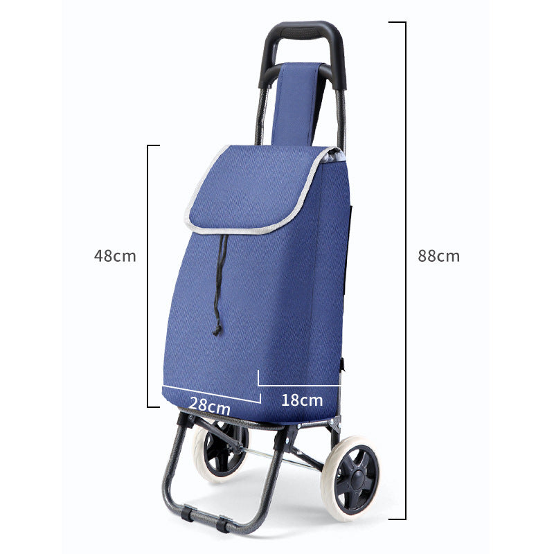 Household Shopping Cart Portable Folding Hand Pull