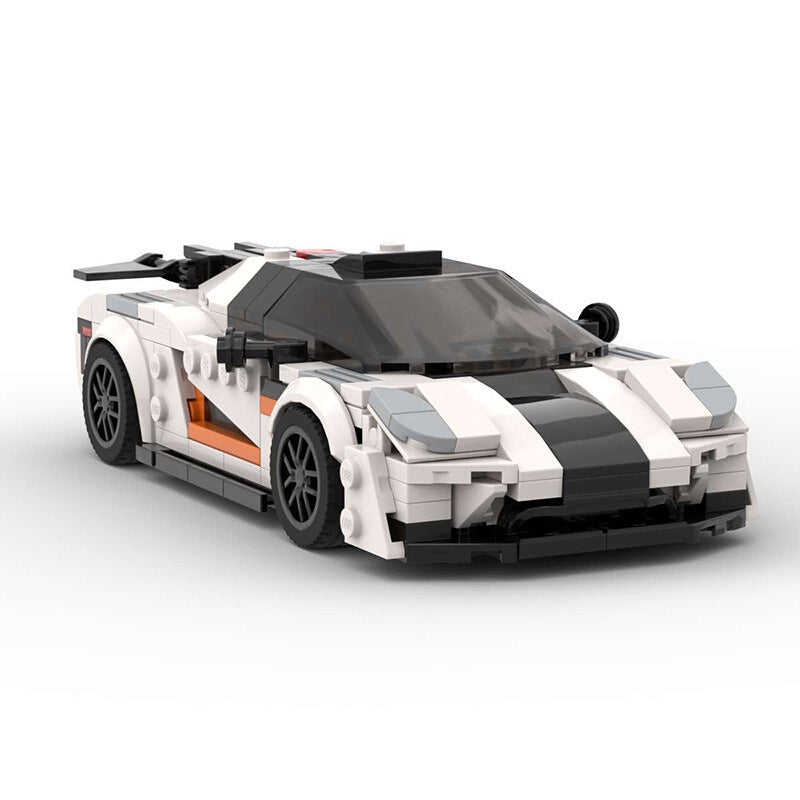 Children's Plastic Car Model Building Block Toy