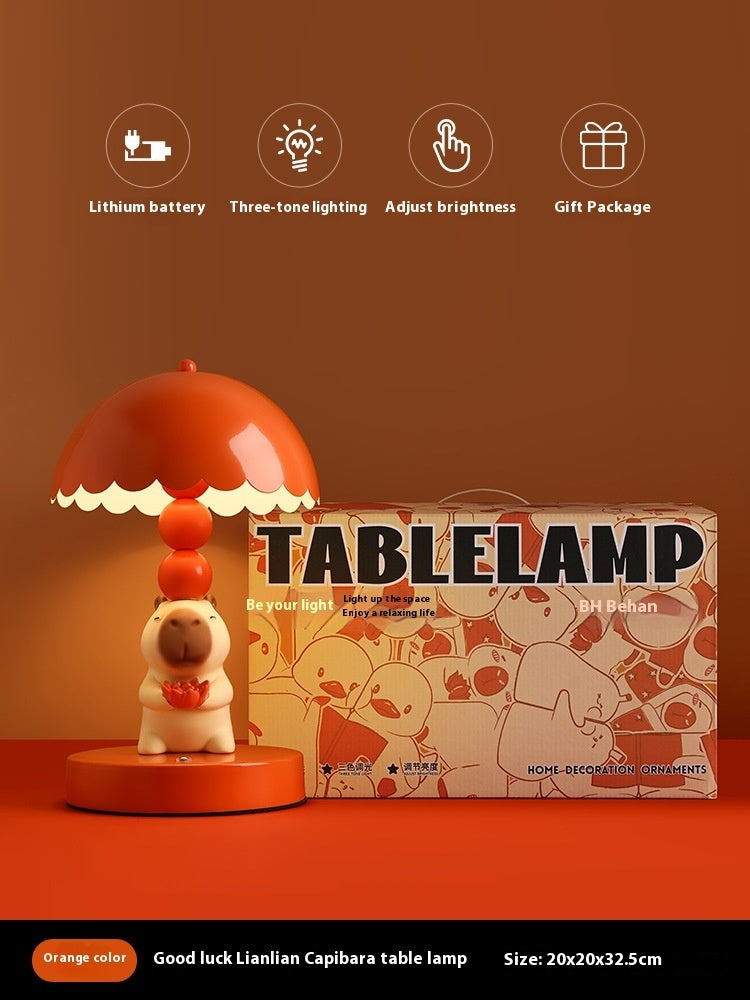 Cute Kappabala Bedroom Table Lamp