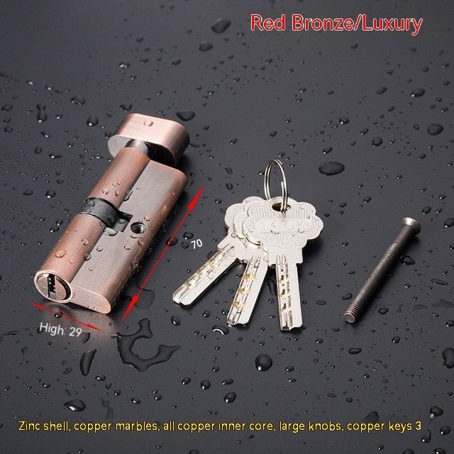 Indoor Door Copper Cylinder 70 Bedroom