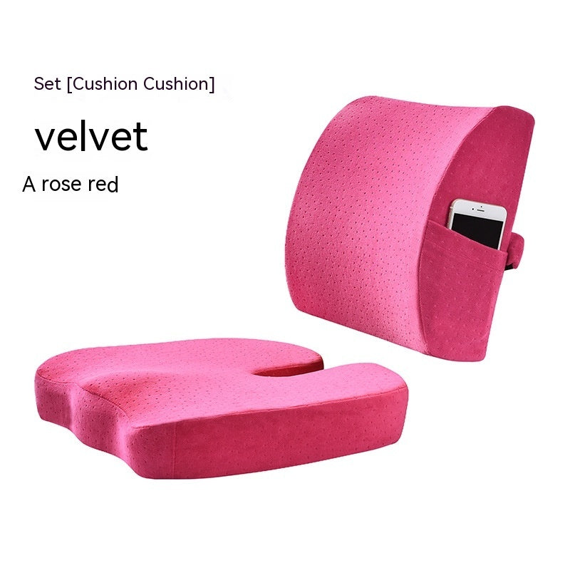 Office Waist Cushion Cushion Set Breathable