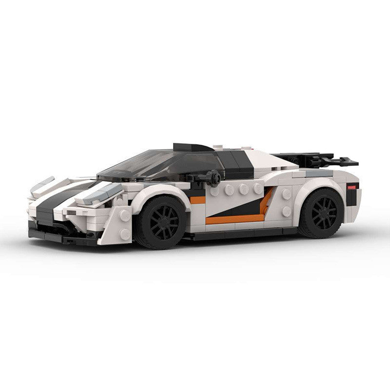 Children's Plastic Car Model Building Block Toy
