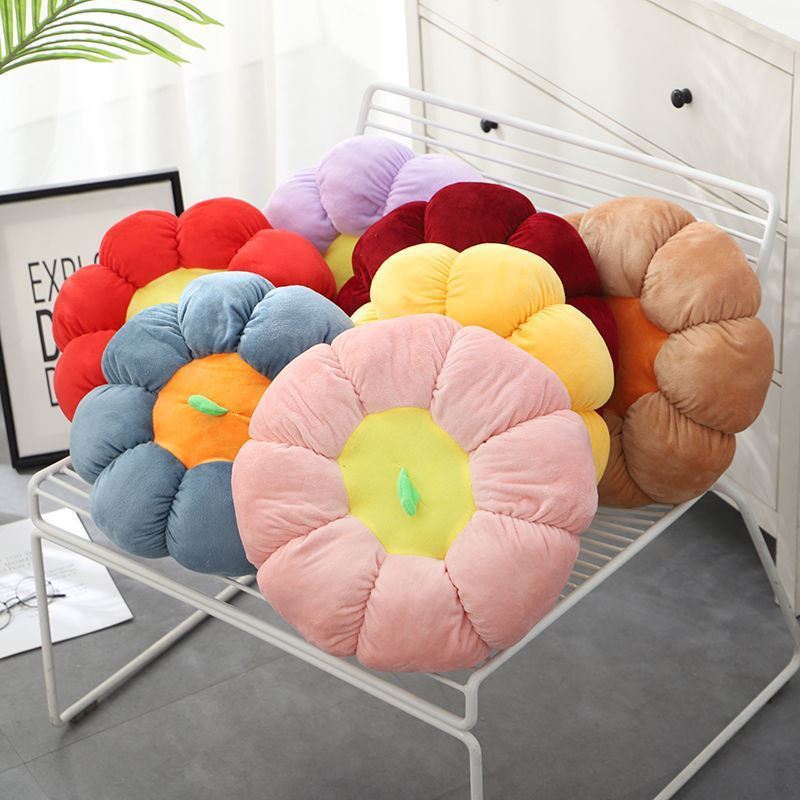 Soft Pumpkin Pad Car Throw Pillow Office Cushion
