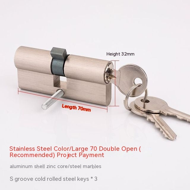 Indoor Door Copper Cylinder 70 Bedroom