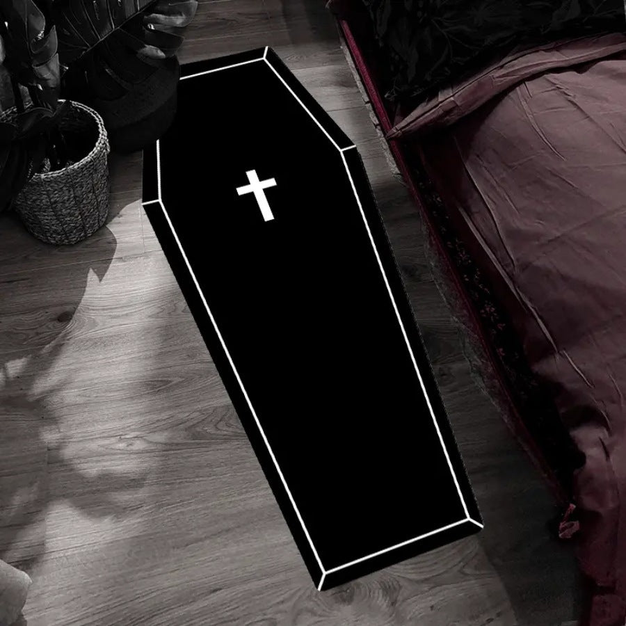 Halloween Theme Carpet Cashmere Floor Mat Non-slip