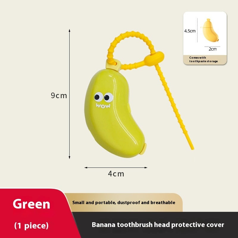 Banana Portable Toothbrush Storage Dust Cover Electric Travel Toothbrush Case