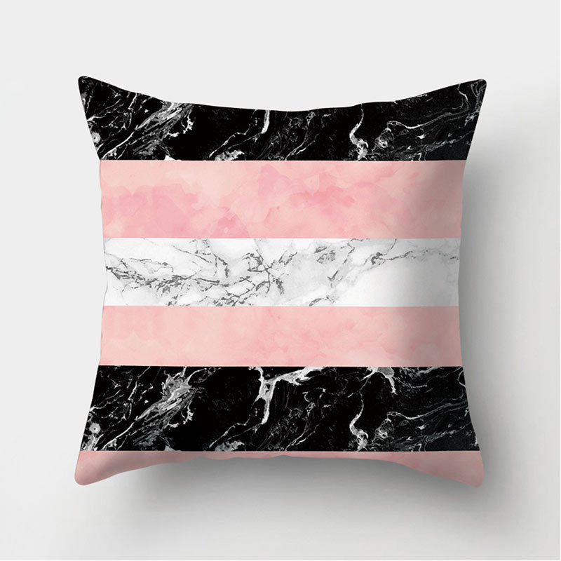 Leather Velvet Pillowcase Sofa Cushion Cover
