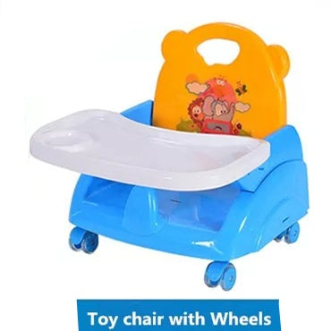Foldable children's armchair children's dining table