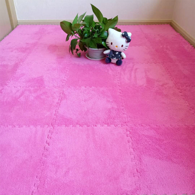 Plush Carpet Bedroom Girly Style Room Bedside Princess Stain-resistant Easy To Care Whole Shop Mosaic Foam Floor Mat