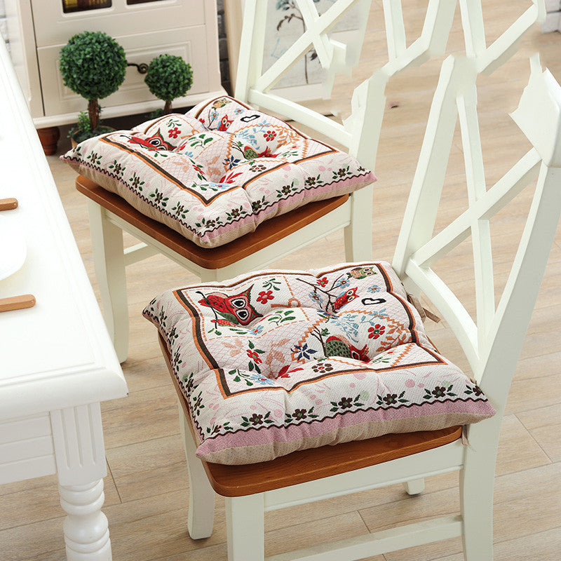 Simple Wear-resistant Cloth Four Seasons Chair Cushion