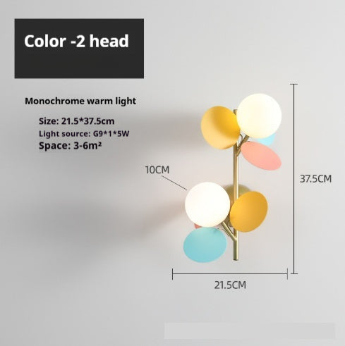 Personality Creative Living Room Dining-room Lamp Macarons