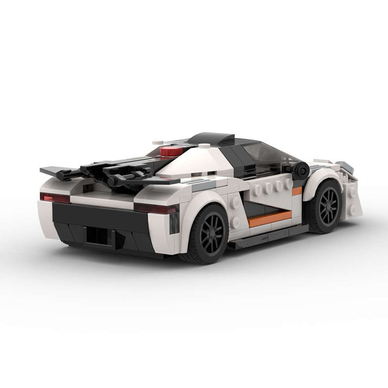 Children's Plastic Car Model Building Block Toy