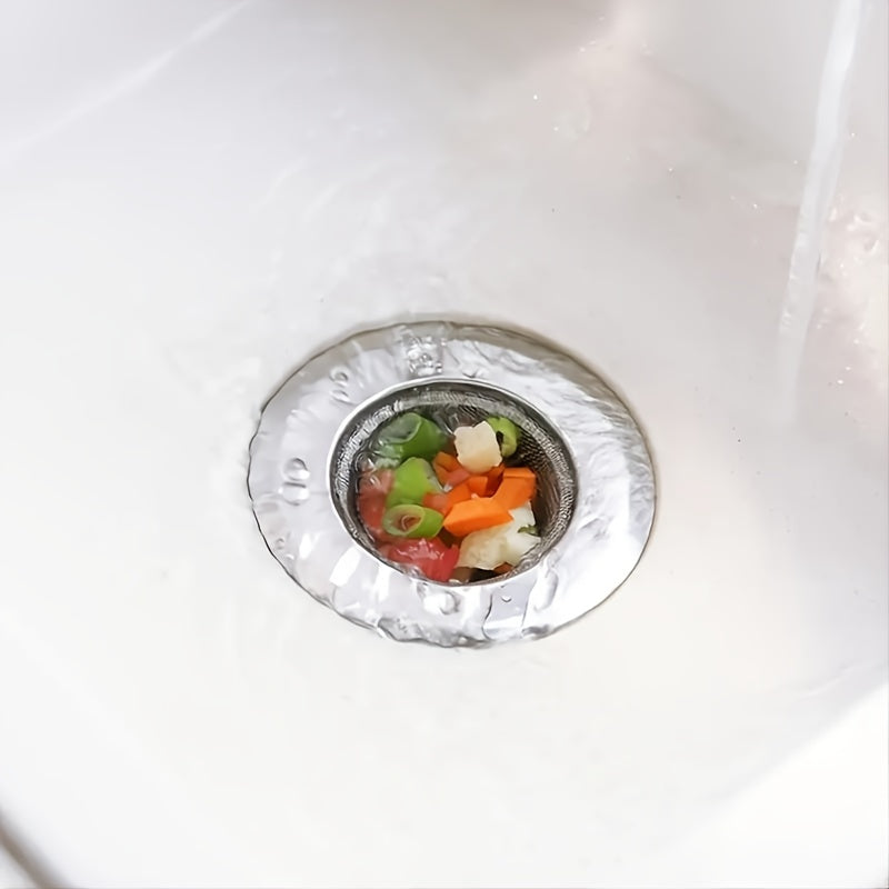 Buy 1 Get 1 Free, total of 2 pcs Large Wide Rim Stainless Steel Kitchen Sink Strainer - 4.5" Diameter Food Catcher for Most Sink Drains, Steel Sink Filter, Kitchen Sink Basket Strainer, Effective Drain Protector and Clog Prev