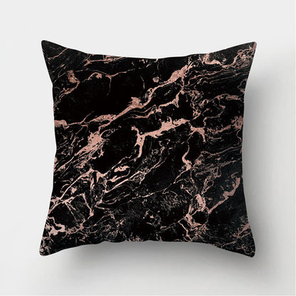 Leather Velvet Pillowcase Sofa Cushion Cover