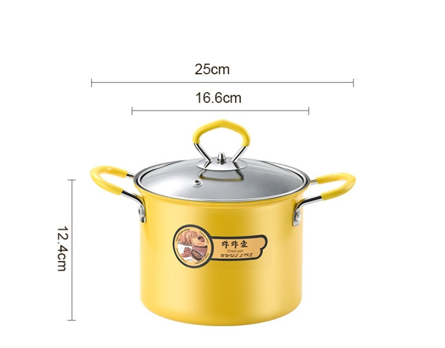 Large Capacity Household Multi-function With Strainer Deep-fried Pot