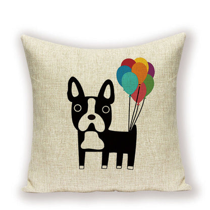 Dachshund Cushion Cover Fungus Sausage