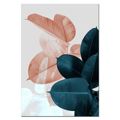 Bedroom painting peony frameless painting core
