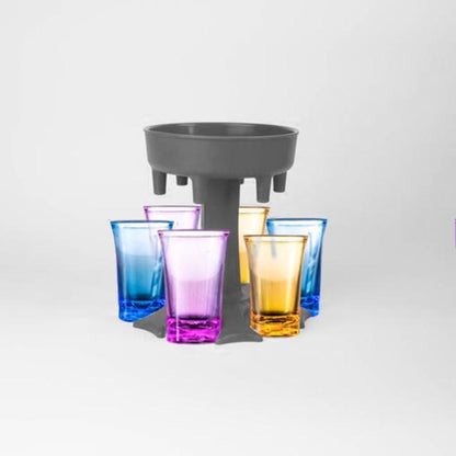 Plastic wine distributor