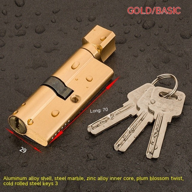 Indoor Door Copper Cylinder 70 Bedroom
