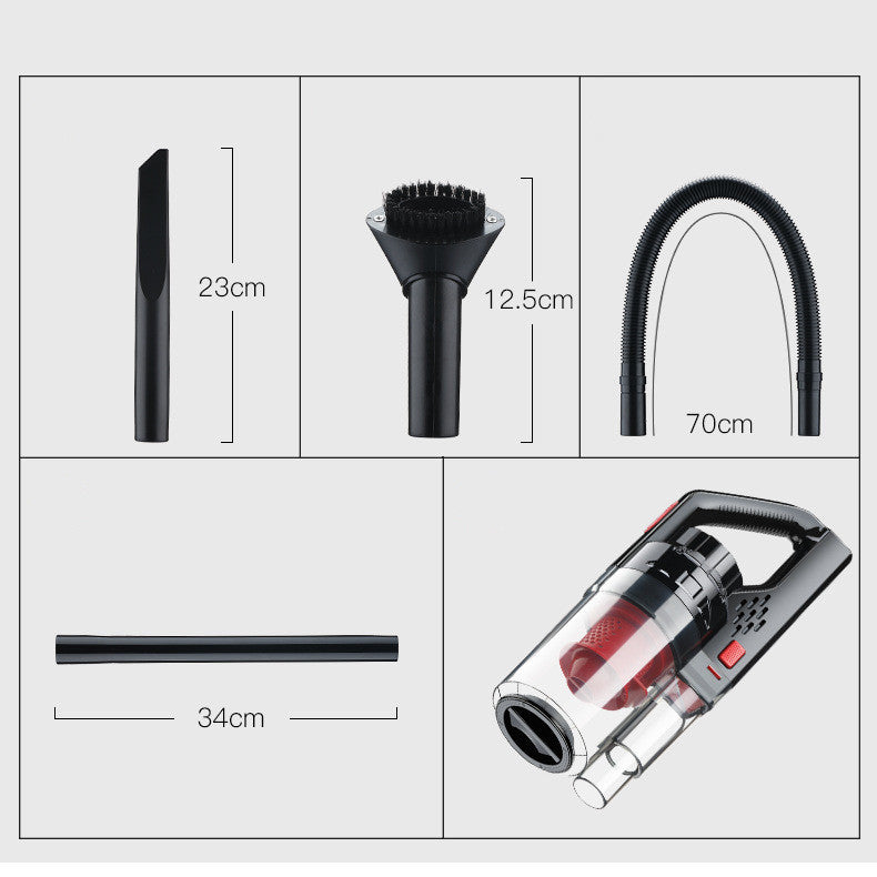 Wet And Dry Dual Purpose Vehicle-Mounted Multifunctional Vacuum Cleaner