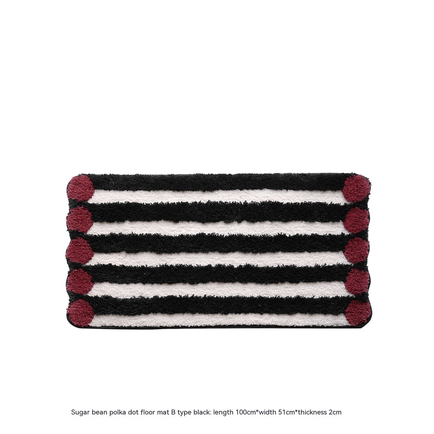 Polka Dot Floor Mat Home Living Room Entrance Cloakroom Bedroom Bedside Carpet Cute Bayeta