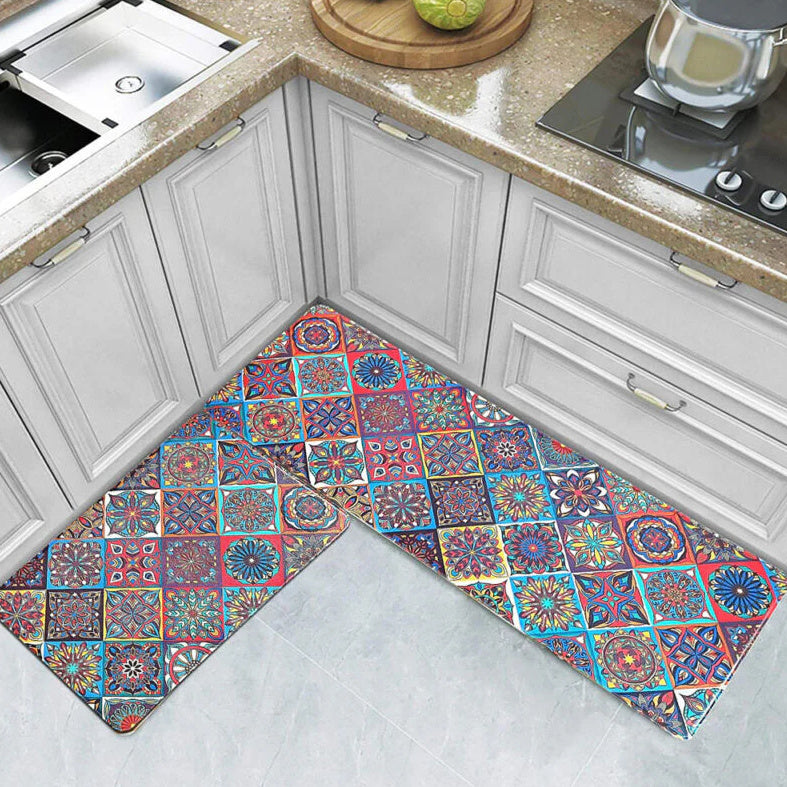 Kitchen Long Floor Mat Carpet Bathroom Water Absorption