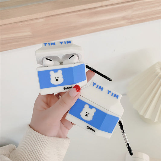 Compatible with Apple, Winnie the Cow Box Headphone Case
